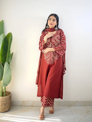 Bandhuri Bandhej Cotton Suits for Festive Spirit & Office Elegance