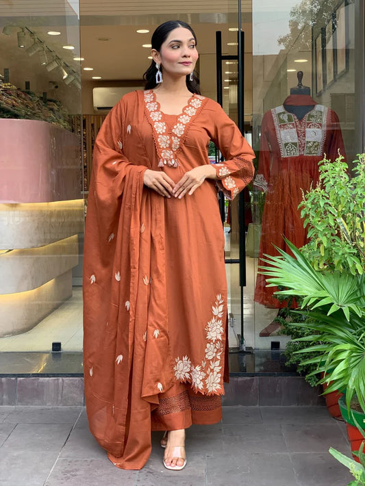 Gazal-Premium-Cotton-Embroidered-Pant-set