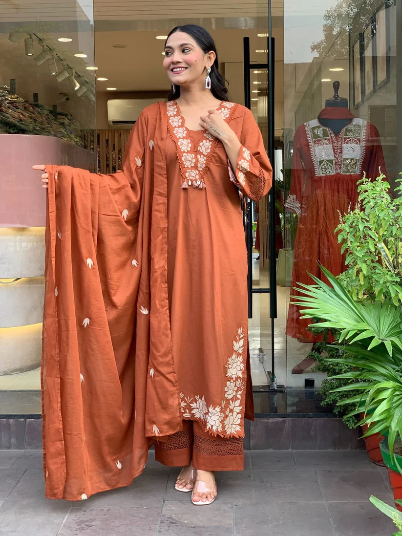 Gazal-Premium-Cotton-Embroidered-Pant-set