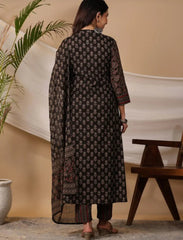 Kurta With Pant Dupatta Set