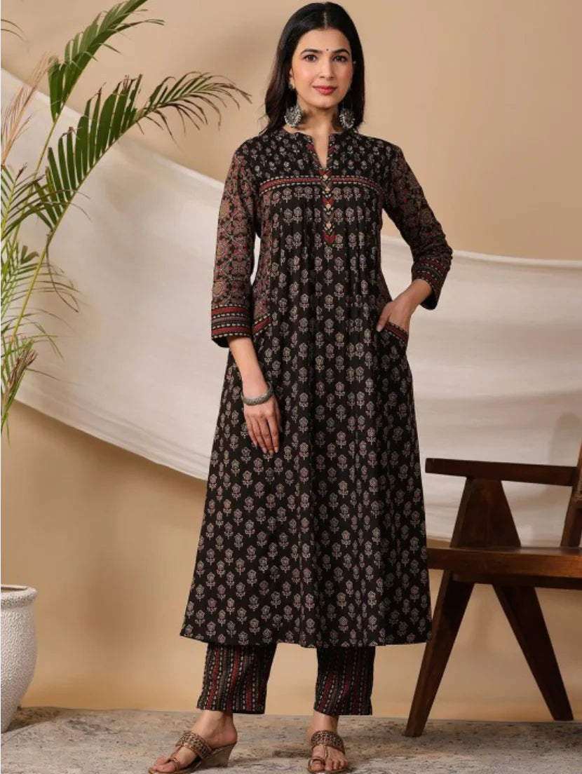 Kurta With Pant Dupatta Set